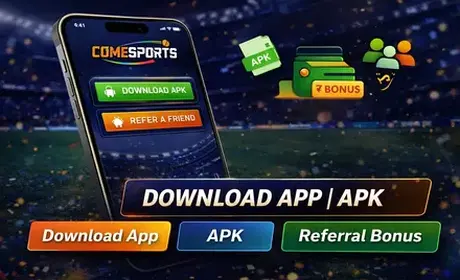 Download the app, unlock code COMESG100, and enter ₹1 contests faster